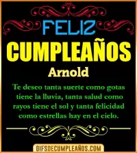 GIF Frases de Cumpleaños Arnold